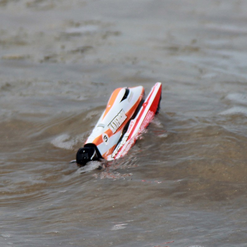 RC 2.4GHz Remote Control 4 Channel Mini Boat Racing Speedboat