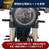 RekiLife Motorcycle Fog Lamp Stay Mounting Stay Aluminum Bracket Fixed