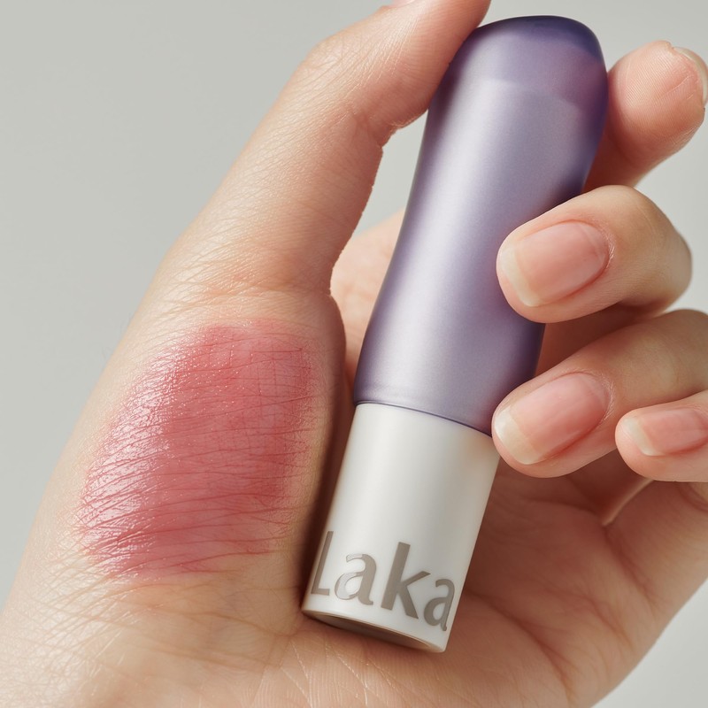 Laka Soul Vegan Lip Balm #Mauve Lip Balm, Genuine Japanese
