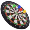 Accmor 24pcs Magnetic Darts Replacement for Dartboard, Plastic Safety Darts