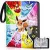 Hlisippa 4 Pocket Card Binder, 400 Pockets Trading Card Binder,
