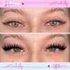 Wispy Lash Clusters Natural Lash Extensions C Curl Eyelash Clusters