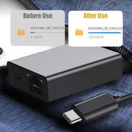 Micro USB to RJ45 Ethernet Adapter Compatible with Fire TV Stick – Wired Internet Connection Compatible with Fire Stick, Chromecast, and More