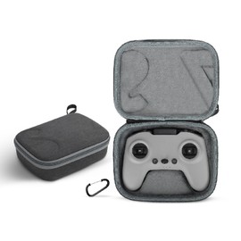 LIBOQIAO Carrying Case Storage Bag Compatible with DJI FPV Remote Controller 2/3 Portable Travel Handbag Mini Portable Hard Shell Box Protection Box for DJI AVATA 1/2 RC Drone Accessories, GREY