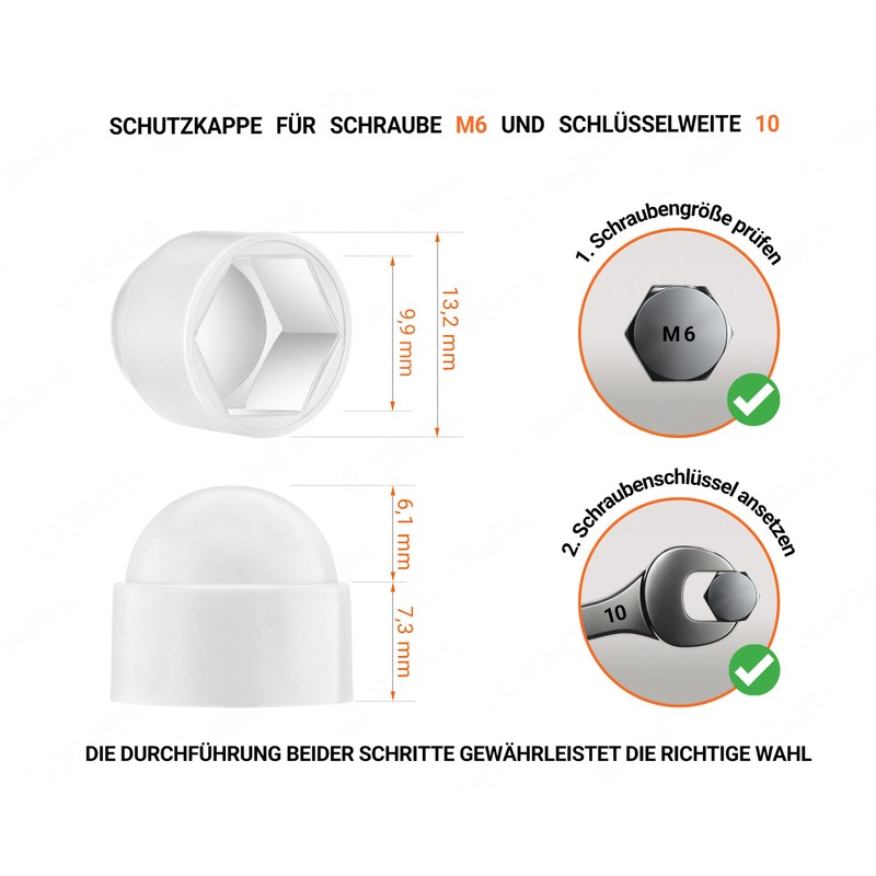 Protective Caps For Screws / Allen Keys - Screw Caps