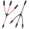 TCEUMIK Solar Connectors Y Branch Parallel Adapter 1 to 3