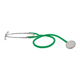 Flat head stethoscope in various colours, Nickel-free aluminium-plastic combination, ultra-light and super acoustics, Flexible Y-tube with chest piece, Ideal for doctors, nurses and for private use