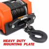 X-BULL Electric Winch 3500lbs 12V Synthetic Rope Wireless Remote Trailer