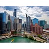 CALVENDO Puzzle Chicago, Illinois 1000 Pieces Laying Size 64 x