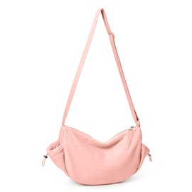 KALIDI Upgrade Crescent Cross body Bag for Women Sling Bag with Pockets Nylon Dumpling Bag Women hobos & shoulder bags Chest Bag for Daily Use