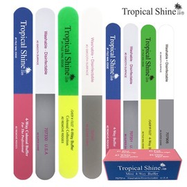 Tropical Shine Nail File 4-in-1 Four-Way Buffer - 4-Way Buffer 7.5 (Blue Pink) / 트로피컬샤인 네일파일 4in1 포웨이 버퍼 - 4웨이버퍼7.5(블루핑크)