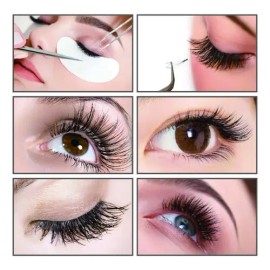 Cuidado Facial Parches Gel Aplicar Extensión Pestañas 50p F                                                                                           