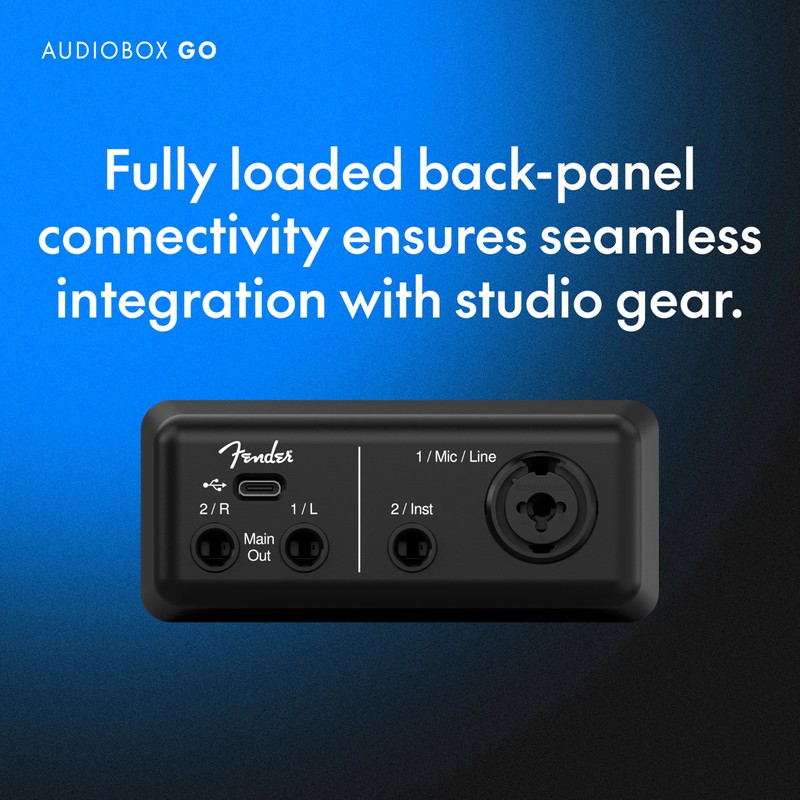 Fender AudioBox Go Audio Interface Fender