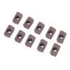 10 Pcs Turning Inserts Carbide CNC Tool Blades Lathe Turning
