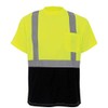 Global Glove GLO-007B - FrogWear HV - High-Visibility Self-Wicking Short