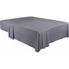 Utopia Bedding Flat Sheet Super King Size- Easy Care Soft