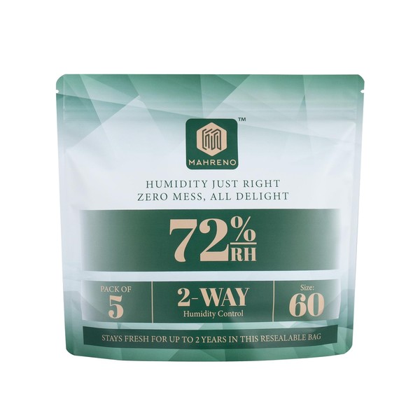 Mahreno 72% Two-Way Humidity Control Packs | Long-Lasting Moisture Regulation