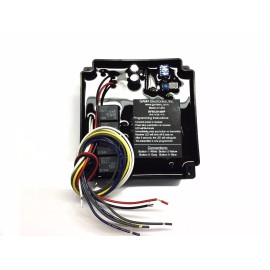 GAMA Electronics RF Remote Control Transmitter Receiver 4 Functions - RFR12V-4WP