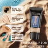 Waterproof Leg Makeup, Long-Lasting Even Skin Colour, 40ml, Set of