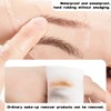 UPIQNG Eyebrow Pencils,5Pcs Black Pull Cord Peel-off Eyebrow Pen Waterproof