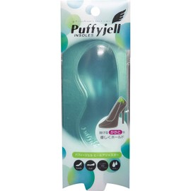 Puffyjell Puffy Gel Heel Adjusters, Clear, 1 Pair, clear