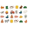 Janod - 24 Farm Magnets - Farm Animals - Wooden