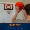 NERO SPORT Ninja Silent Basketball- Soft Foam Indoor Hoop Play