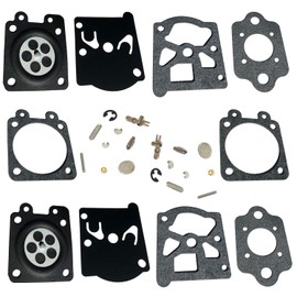 2 Pack K1-WTEA Carburetor Repair Rebuild Kit Replace for Walbro WTEA 455 Rancher 460 WTEA
