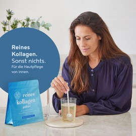 Pure Collagen Powder [450g] | Premium 100% Pure Collagen Hydrolysate | Peptides Type 1 & 3 | High Dose Collagen Powder | Tasteless | Made in Germany | Alpha Foods