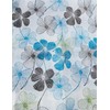SatinWrap Luxury Printed Tissue Wrapping Paper Floral Lines 5 Sheets
