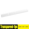 Bird Repellent Spikes for Outdoor Use - Bendable PP Deterrent