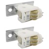 RLECS 2pcs Roman Shade Cord Lock Holds up to 3