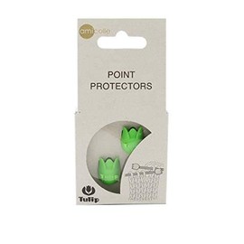 Tulip Tulip Knitting Supplies "amicolle Knitting Needle Cap (Small), Pack of 2, Green AC-046"