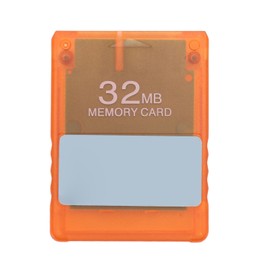 V1.953 Memory Card Professional OPL HD Loader Game Program Card for Game Console Accessories 32MB Transparent Orange