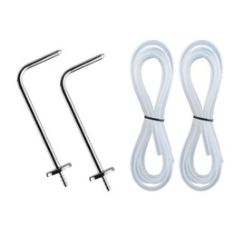 ZIBOO ASP2 Soft Tube,Static Pressure Probes with Compatible with Fieldpiece JL3KM2, SDMN5，SDMN6，ADMN2,HVAC Pitot Static Tube Fit for Many Dual Port Manometer with2x 39.37FEET(1.0M) Soft Tube