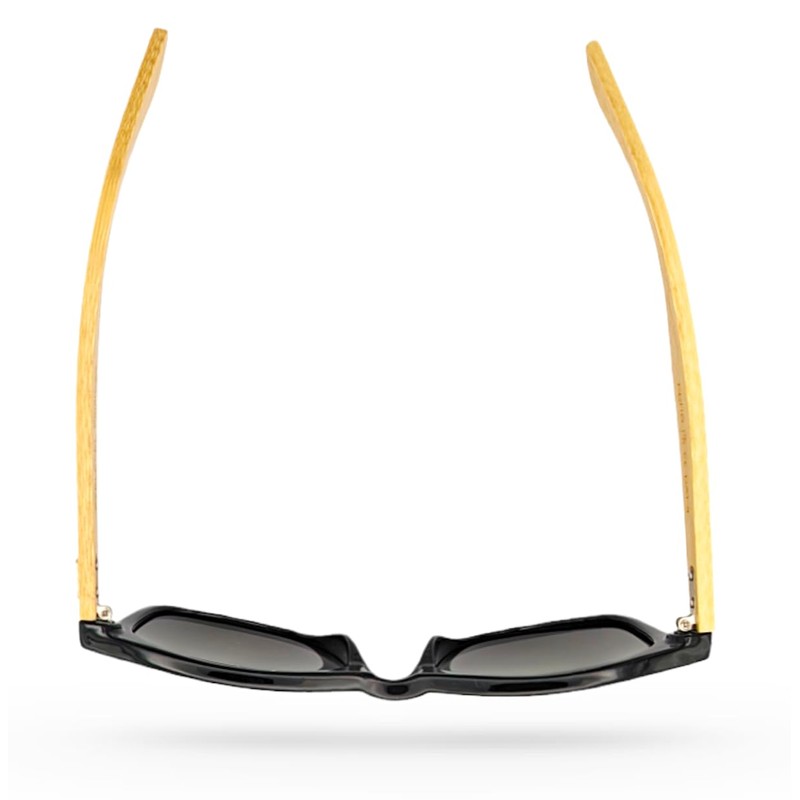 Eyelevel Men's ECHO ECHO Wayfarer Polarized Sunglasses 55, Black With