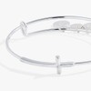Alex and Ani Cross In-Line Bangle
