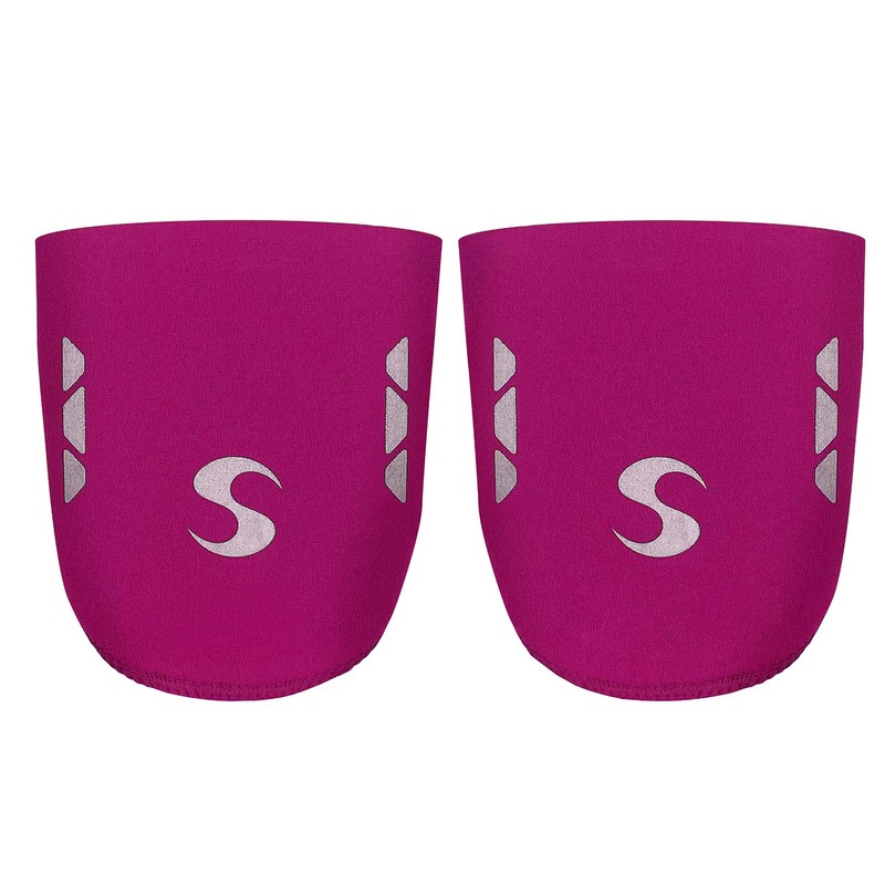 Synergy Neoprene Cycling Toe Covers Set (Pink, S/M)