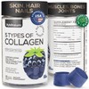 Wellneum Collagen Peptide Gummies for Women Men 3000 Mg Collagen