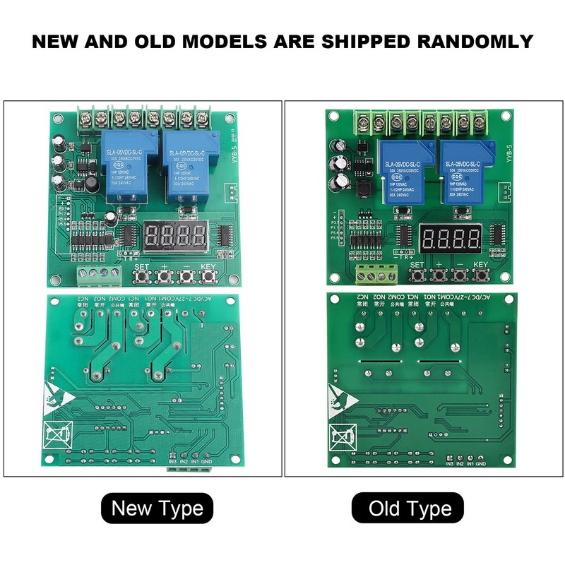 YYB-5 12V 24V Forward Motor, Automatic Reverse Relay Timer Relay/Reverse