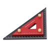 Double Triangle Ruler Detachable 4 Inch and 6 Inch Aluminum