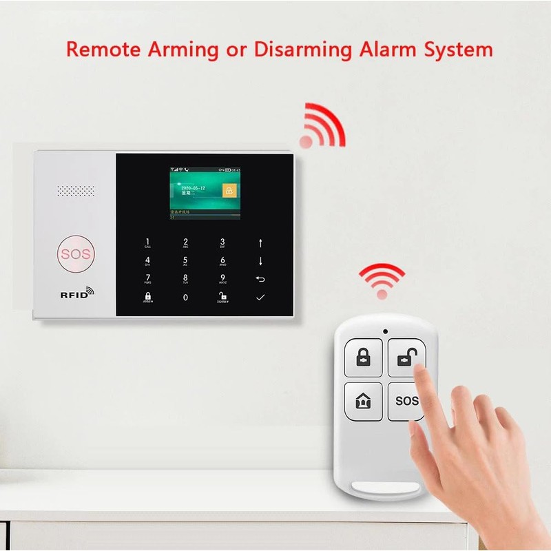 YBJ Wireless Smart Remote Control Receiving Controller,with SOS Emergency Alarm