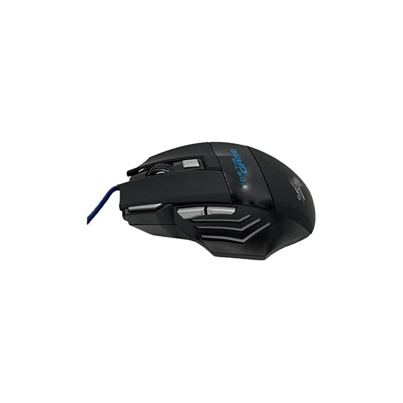Mouse Gamer Óptico USB Dragón con Luz Led RGB 5500