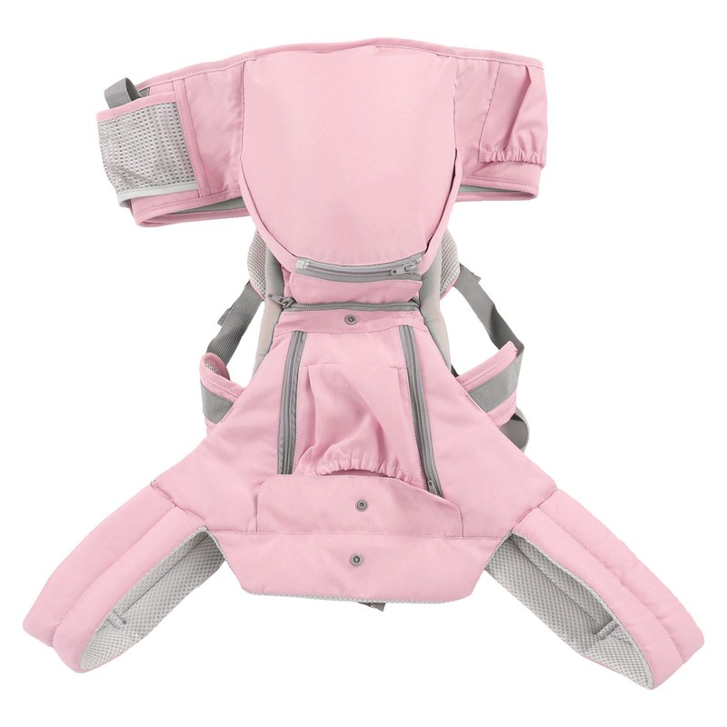 Baby Carrier with Hip Seat Ergonomic Breathable Comfortable Multifunctional Baby