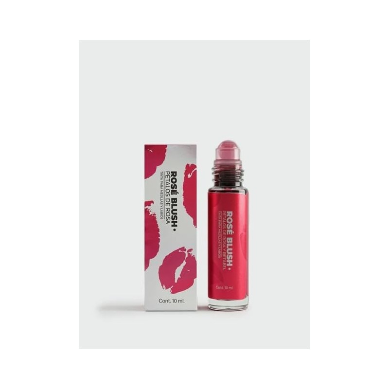 Rosé Blush Tinta Líquida para Labios y Mejillas, Extracto de