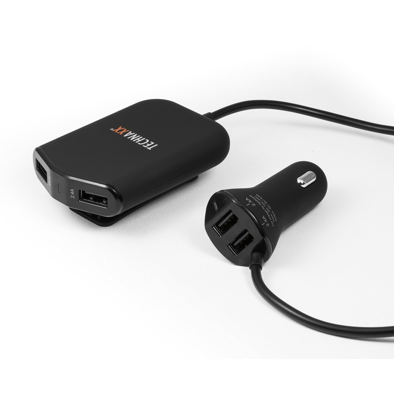 Technaxx 4708 Family Car Charger TE14 with 4-Way USB Connection