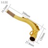 Brass Tenor Saxophone Sax Bend Neck 27.8mm Saxophone Accessores Parts