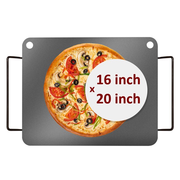 Colenza Pizza Steel for Oven 16 x 20, Heavy-Duty Pizza