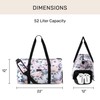 Jadyn 22" Women's Large Duffel/Weekender Bag with Shoe Pocket, Travel