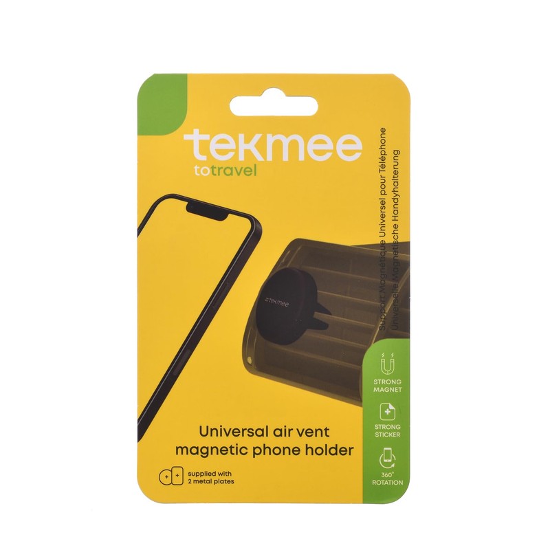 TEKMEE - Magnetic Car Air Vent Phone Holder